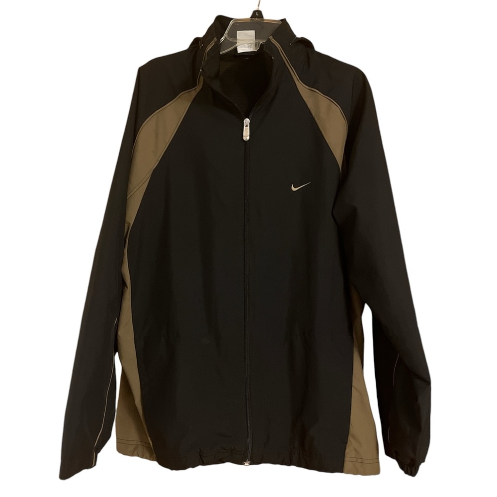 Nike Lightweight Windbreaker Jacket Full Zip Front  Large